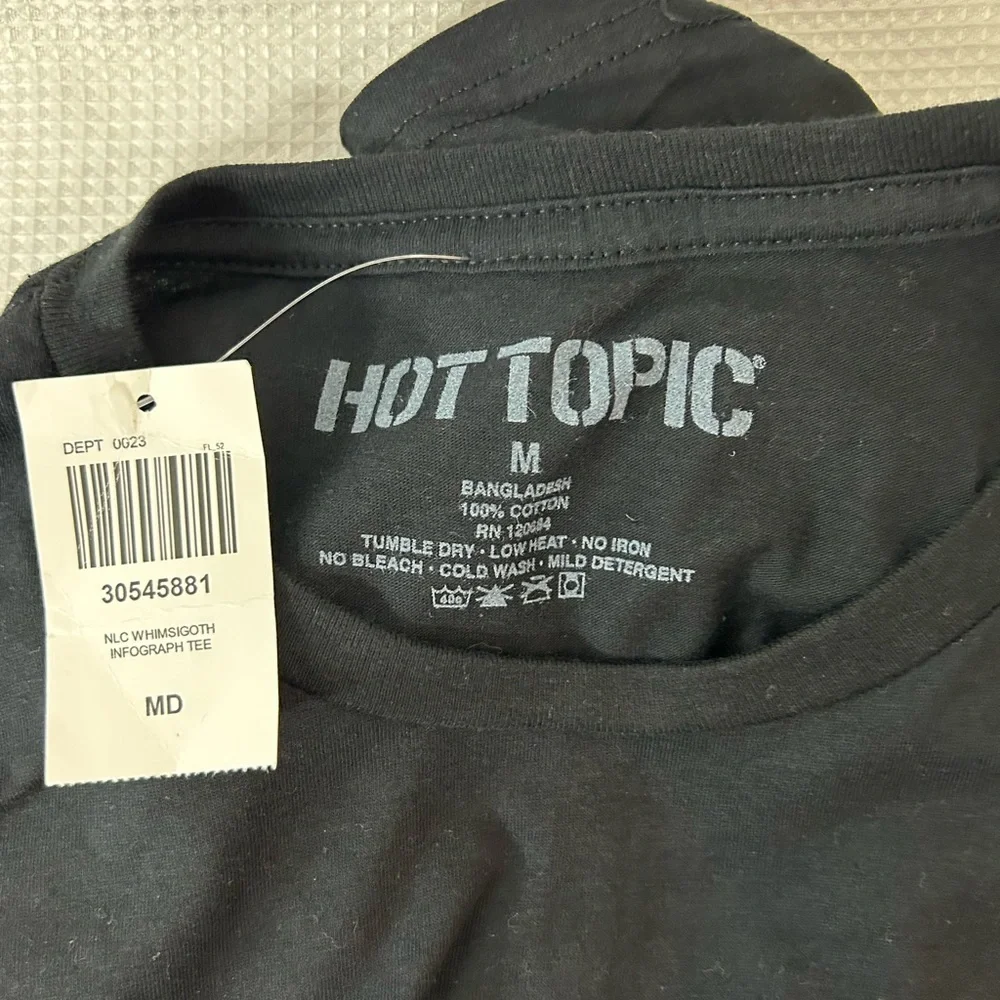 Hot topic Gothic , celestial short sleeve tee shirt black color - Picture 3 of 3